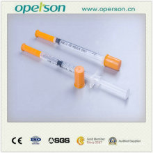 CE Approved Insulin Syringe with Good Quality and Price